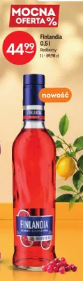 Wódka smakowa Finlandia Redberry promocja w Żabka
