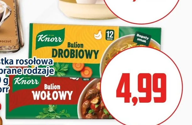 Kostka rosołowa Bulion Wołowy Knorr promocja w Kupiec