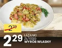 Łazanki promocja w Wafelek