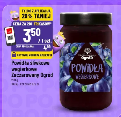 Powidła śliwkowe węgierkowe zaczarowany ogród promocja w POLOmarket