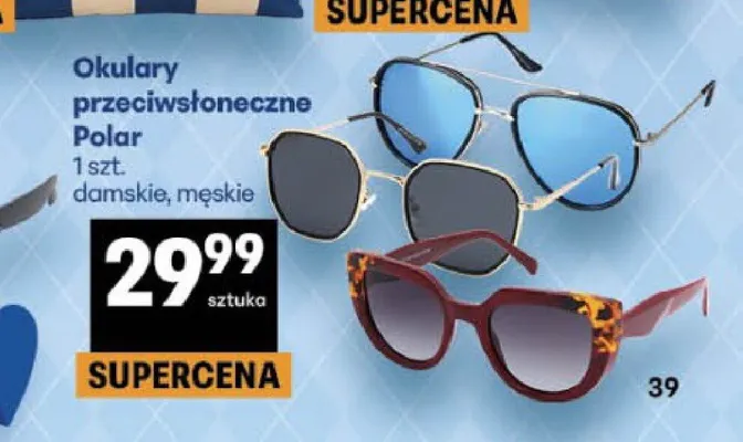 Okulary przeciwsłoneczne Polar promocja w Delikatesy Centrum
