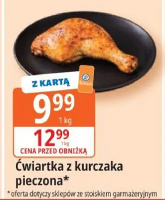 Ćwiartka z kurczaka pieczona promocja w Leclerc