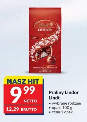 Praliny Lindor Lindt promocja w Makro