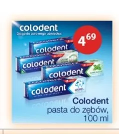 Pasta do zębów Colodent promocja w Drogerie Laboo