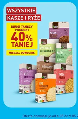 Kasze i ryże promocja w Aldi
