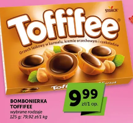 Bombonierka orzech laskowy w karmelu, kremie orzechowym i czekoladzie promocja w Groszek