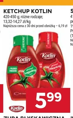 Ketchup Kotlin promocja w Stokrotka