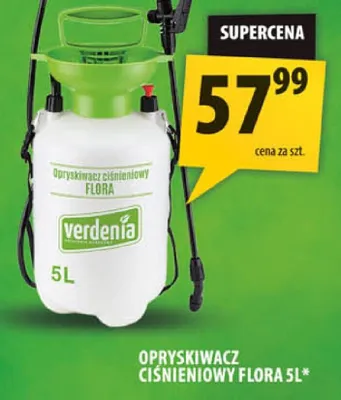 Opryskiwacz ciśnieniowy Flora 5L promocja w Arhelan