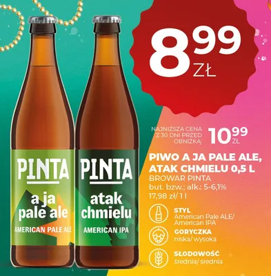 Piwo promocja w Duży Ben