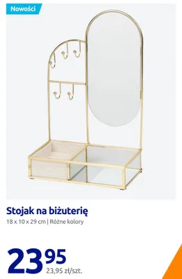 Stojak na biżuterię 18x10x29 cm promocja w Action