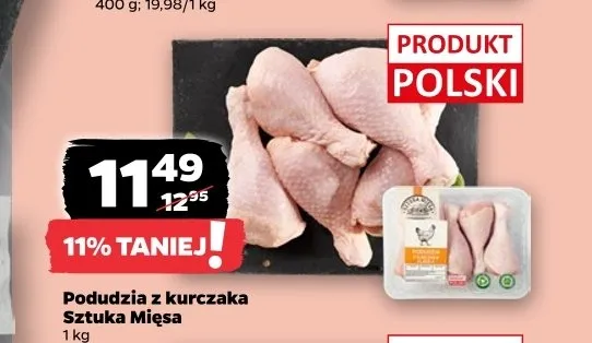 Podudzia z kurczaka Sztuka Mięsa promocja w Netto