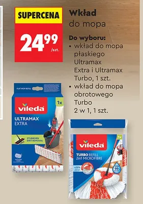 Wkład do mopa promocja w Biedronka