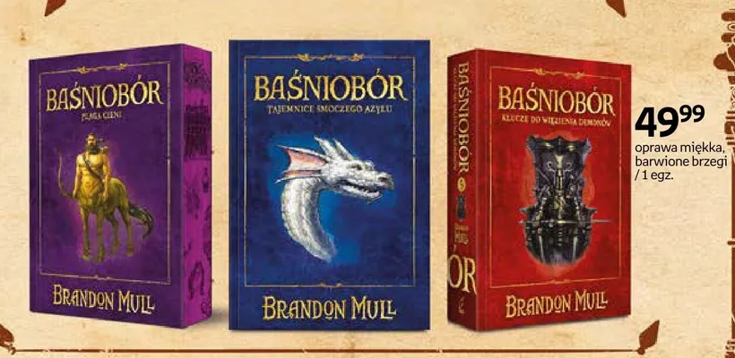 Książka Baśniobór Klucze do Więzienia Demonów Brandon Mull oprawa miękka promocja w Empik