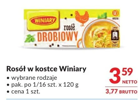 Rosół w kostce Winiary promocja w Makro