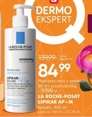 Balsam lipikar ap+m promocja w Super-Pharm