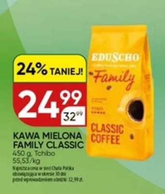 Kawa mielona family classic promocja w Chata Polska