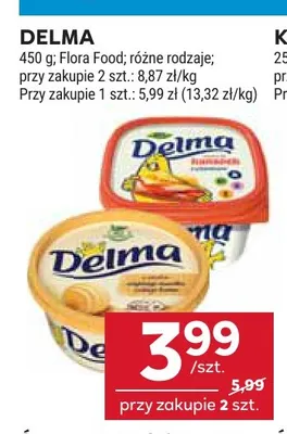 Margaryna Delma promocja w Stokrotka
