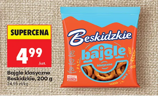 Bajgle klasyczne Beskidzkie promocja w Biedronka