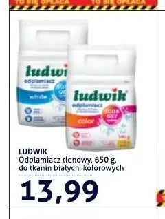 Odplamiacz tlenowy do tkanin kolorowych Ludwik promocja w Blue Stop