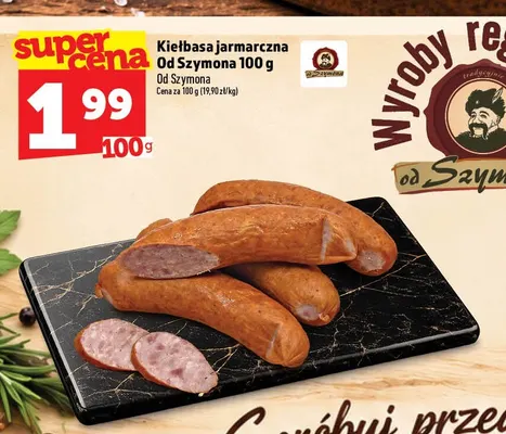 Kiełbasa jarmarczna Od Szymona promocja w TOPAZ