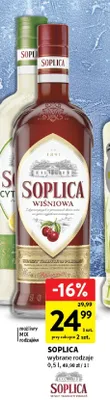 Soplica wybrane rodzaje promocja w Intermarche