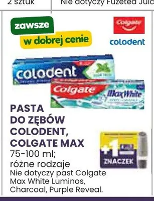 Pasta do zębów promocja w Stokrotka