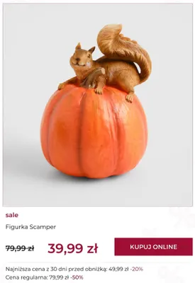 Figurka Scamper home & you promocja w home&you