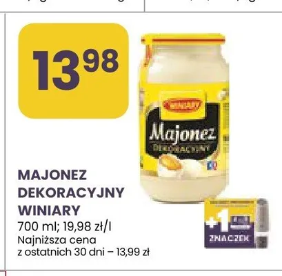 Majonez Dekoracyjny Winiary promocja w Stokrotka