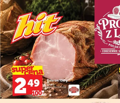 Baleron Pekpol promocja w TOPAZ