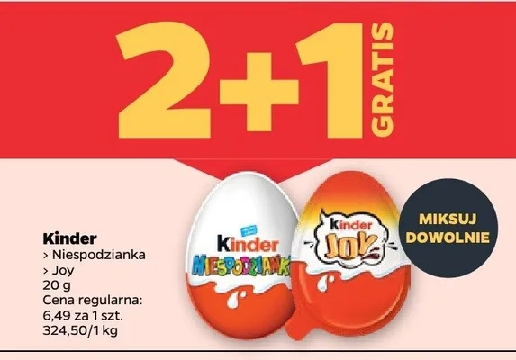 Baton kokosowy Kinder pingui promocja w Netto
