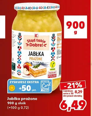 Jabłka prażone Stąd takie Dobre! promocja w Kaufland