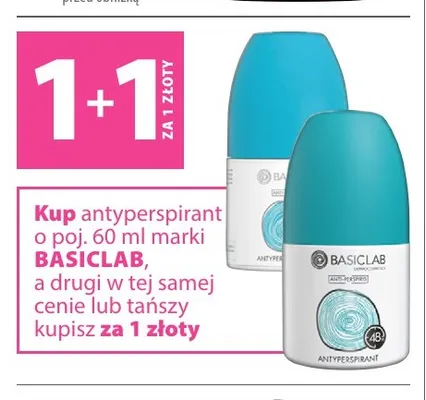 Antyperspirant BasicLab promocja w Hebe