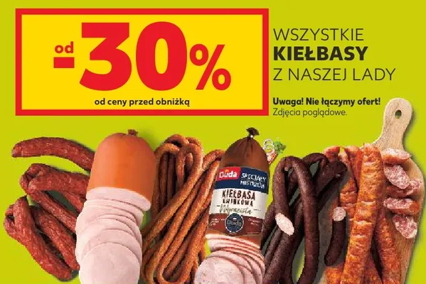 Kiełbasy z naszej lady promocja w Kaufland