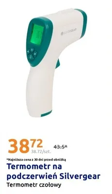 Termometr na podczerwień czołowy promocja w Action