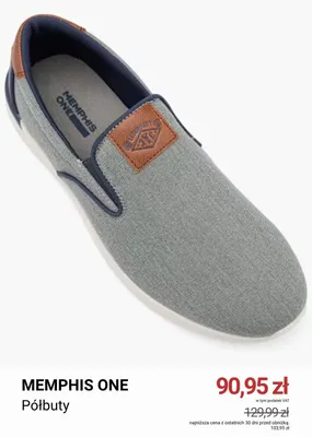 Półbuty Memphis One promocja w Deichmann