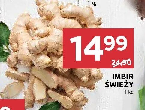 Imbir świeży promocja w Stokrotka
