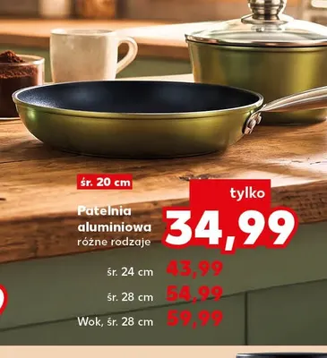 Patelnia aluminiowa śr. 28 cm promocja w Kaufland