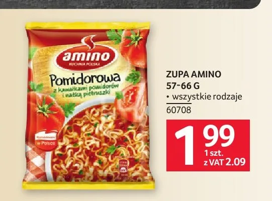 Zupa Amino promocja w Selgros