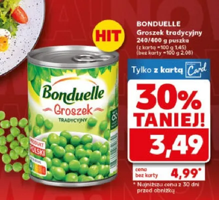 Groszek tradycyjny promocja w Kaufland