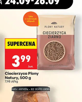 Ciecierzyca Plony Natury promocja w Biedronka