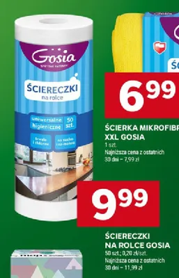 Ściereczki na rolce promocja w Stokrotka