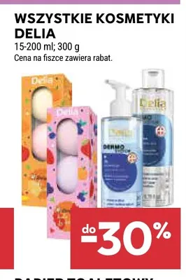 Wszystkie kosmetyki Delia promocja w Stokrotka