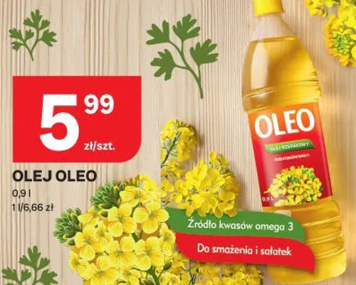 Olej rzepakowy promocja w Chorten