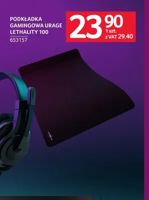 Podkładka gamingowa uRage Lethality 100 promocja w Selgros