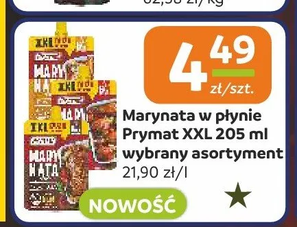 Marynata w płynie Prymat XXL promocja w Społem Częstochowa