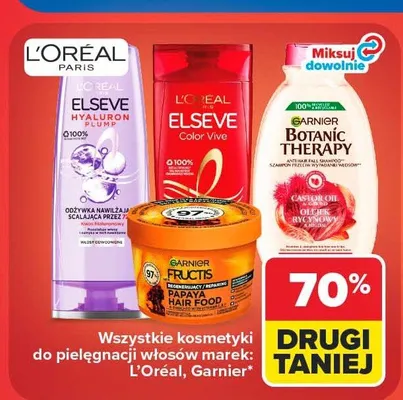 Szampon do włosów Garnier Botanic Therapy Castor Oil promocja w Carrefour