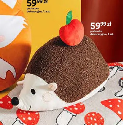 Poduszka dekoracyjna jeż promocja w Empik