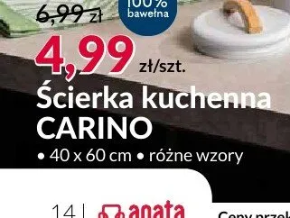 Ścierka kuchenna Carino promocja w Salony Agata