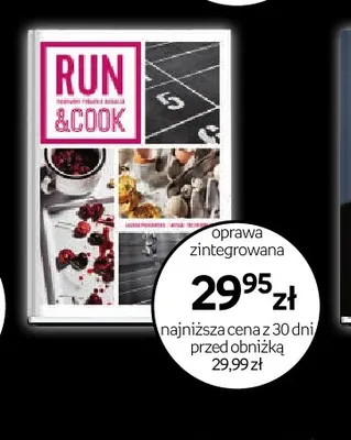 Książka Run & Cook promocja w Empik