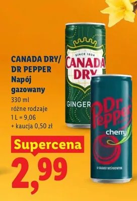 Napój gazowany promocja w Lidl